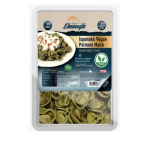 Elmasoğlu- Ispanaklı Vegan Pelmeni Mantı -350 gr