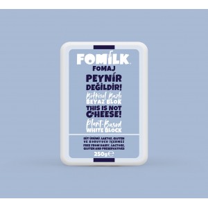 Fomilk Beyaz Blok 250g - Vegan Mozzarella Peynir