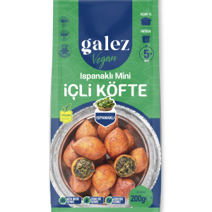 Galez Ispanaklı Vegan Mini İçli Köfte 200 gr