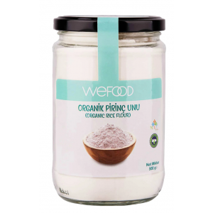 Wefood Glutensiz Organik Pirinç Unu- 500gr